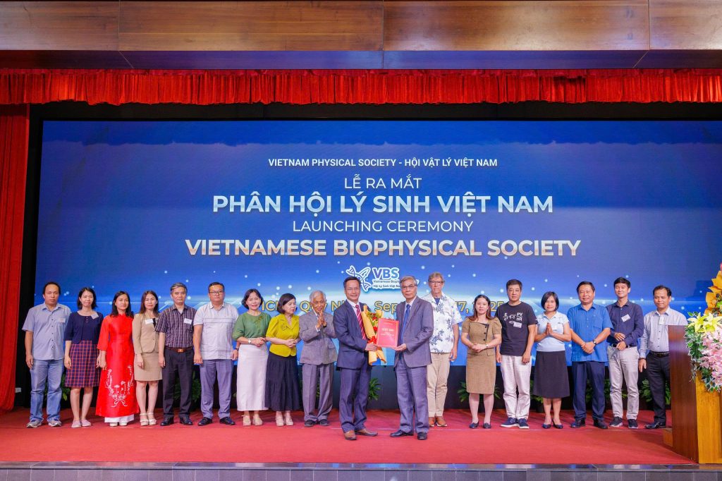 Establishment of Vietnamese Biophysical Society (VBS)